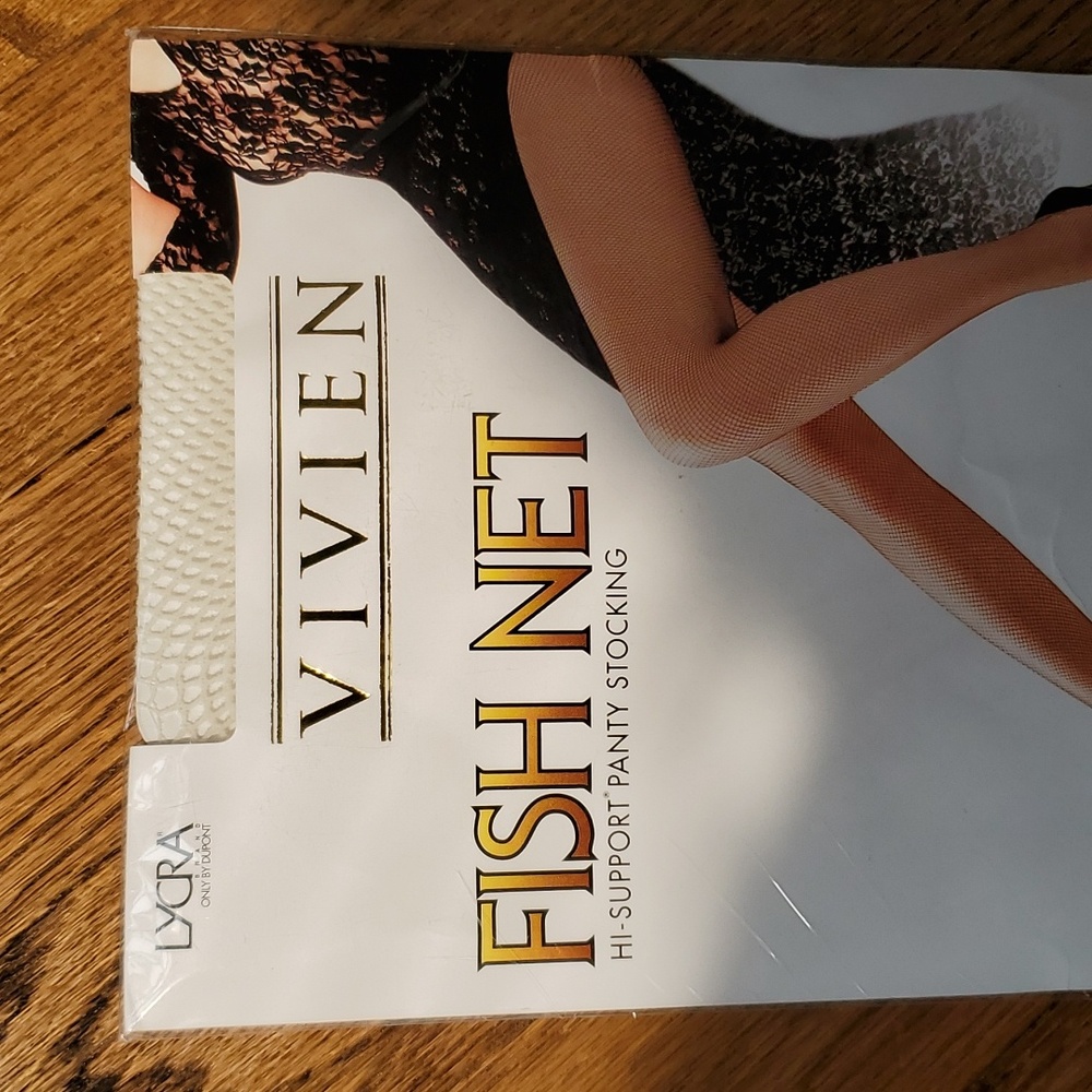 Fish Net High-Support Pantyhose - Picture 10 of 16